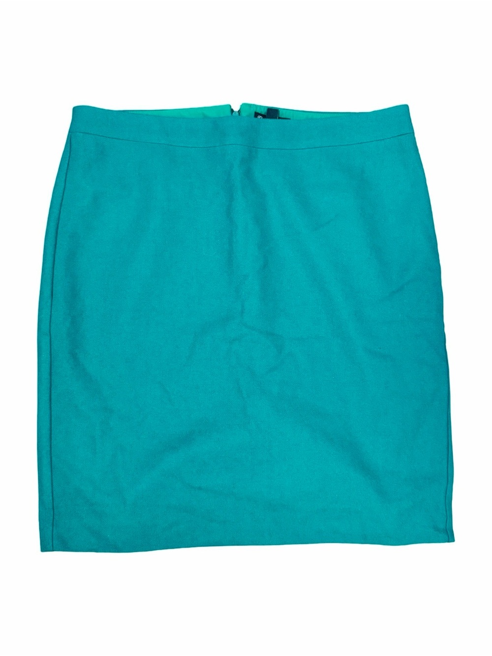 J. Crew Turquoise Pencil Skirt